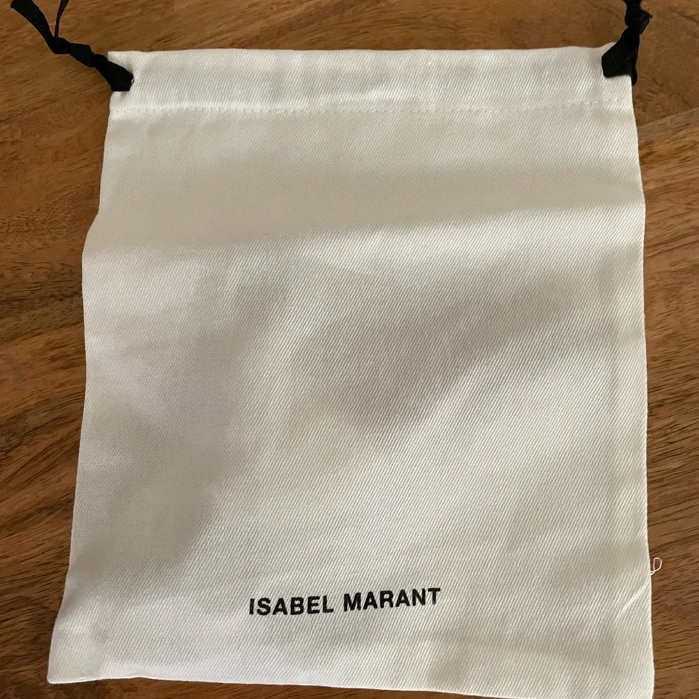 Isabel Marant Kanat pouch purple angel wing small purse new with tags dust bag - Picture 7 of 8